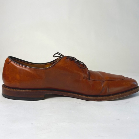 Allen Edmonds Delray Brown Leather Split Toe Derby Dress Shoes Mens 13 B 1298 main image 3